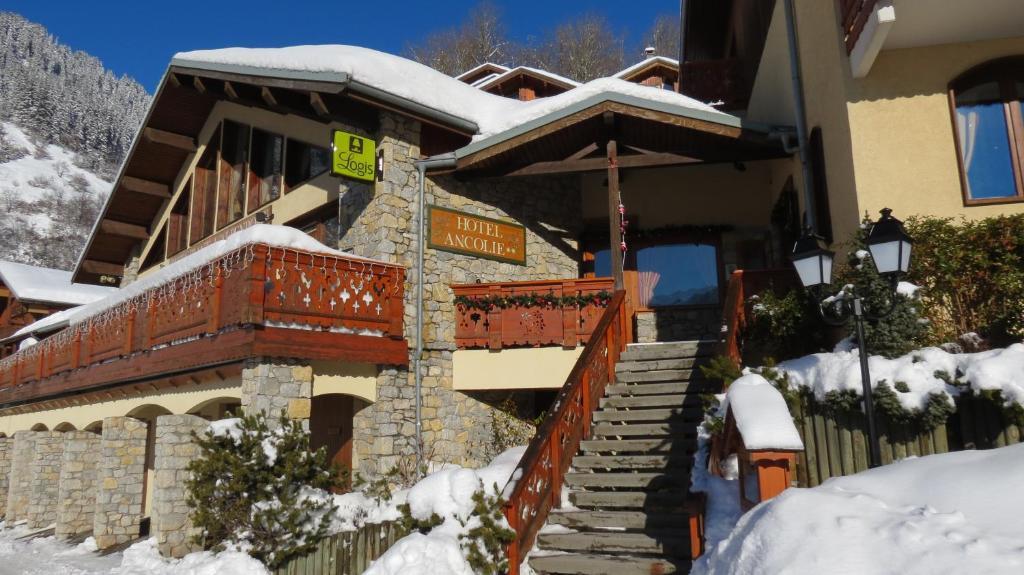 Hotel Ancolie - Champagny En Vanoise La Plagne Luaran gambar