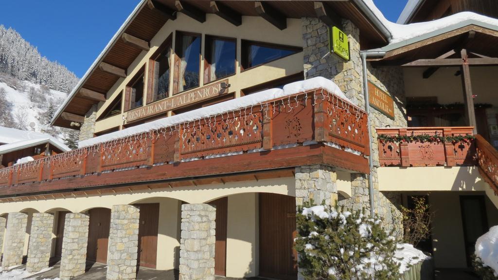 Hotel Ancolie - Champagny En Vanoise La Plagne Luaran gambar